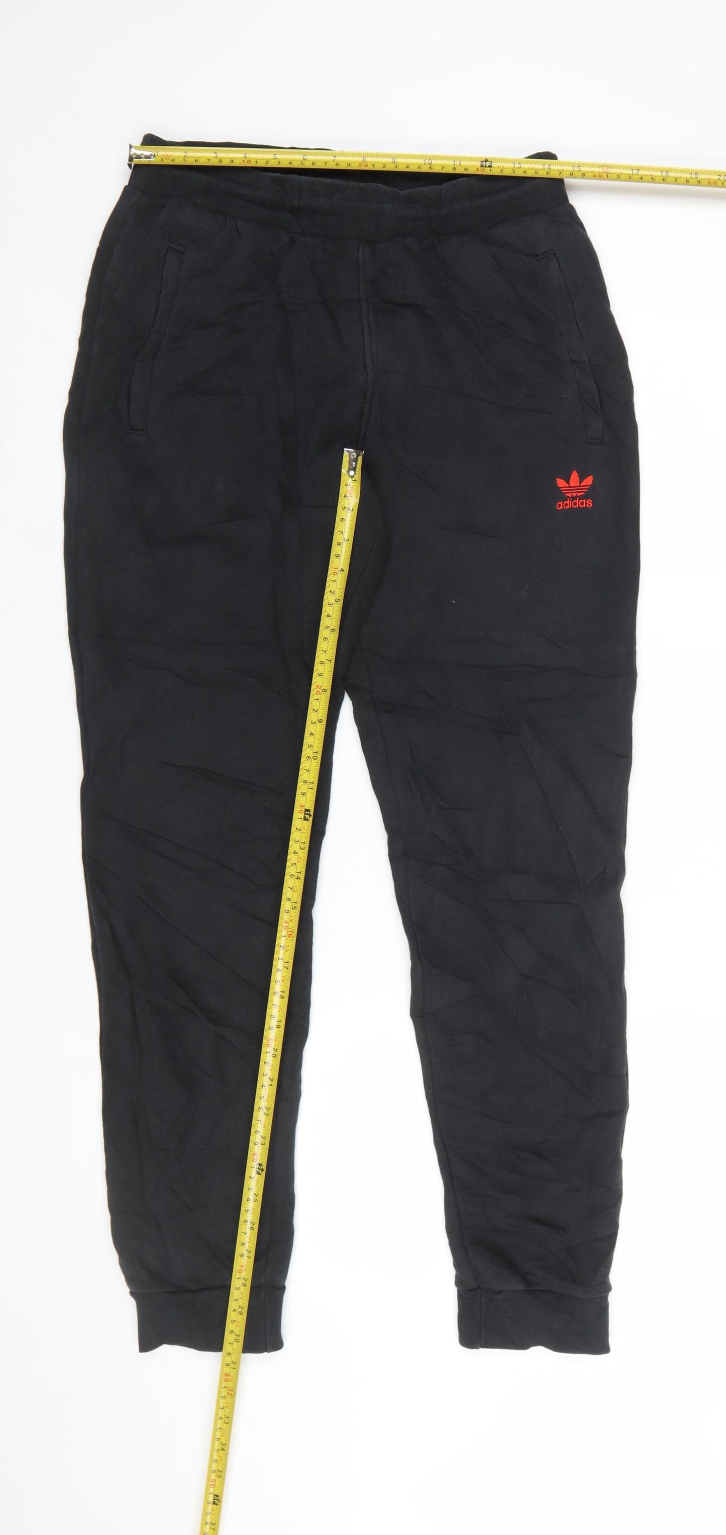 Adidas Men's Black Jogger Sweatpants Size M Tapered Fit