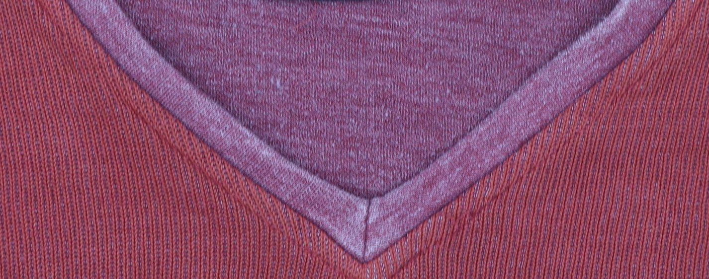 L.O.G.G. Men’s Red V-Neck Pullover Sweatshirt Size L
