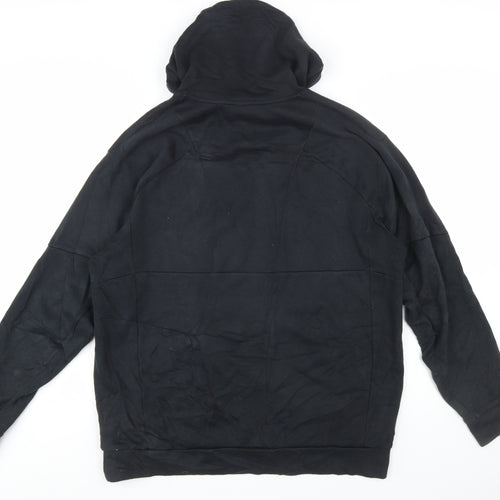 Adidas Men Black L Pullover Hoodie Football Sportswear
