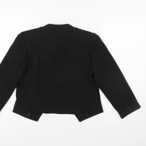 Marks and Spencer Women’s Black Petite 12 Shawl Collar Blazer