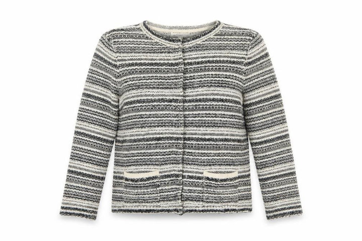 Monsoon Women's Multicoloured Striped Knit Cardigan M