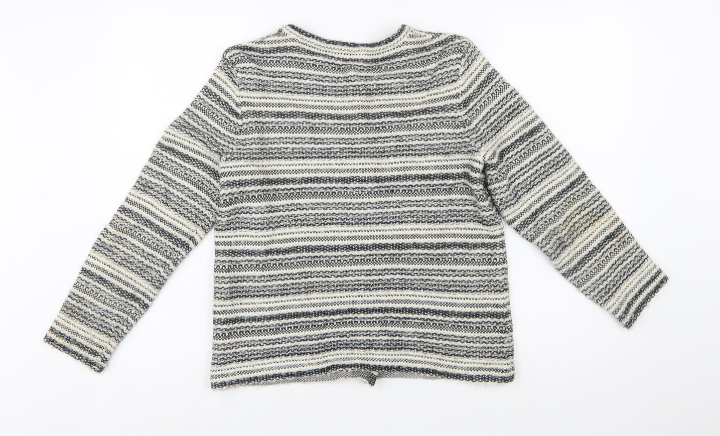 Monsoon Women's Multicoloured Striped Knit Cardigan M