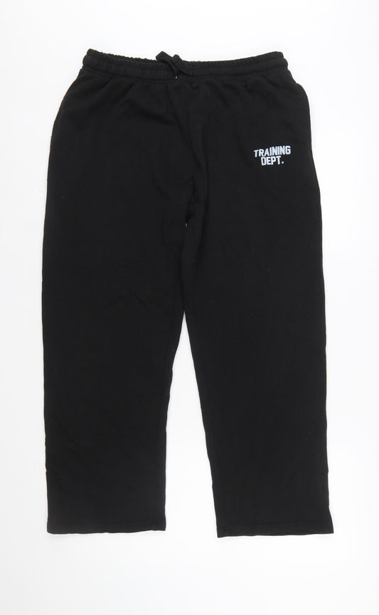 Man Active Men's Black Training Dept. Joggers Size M