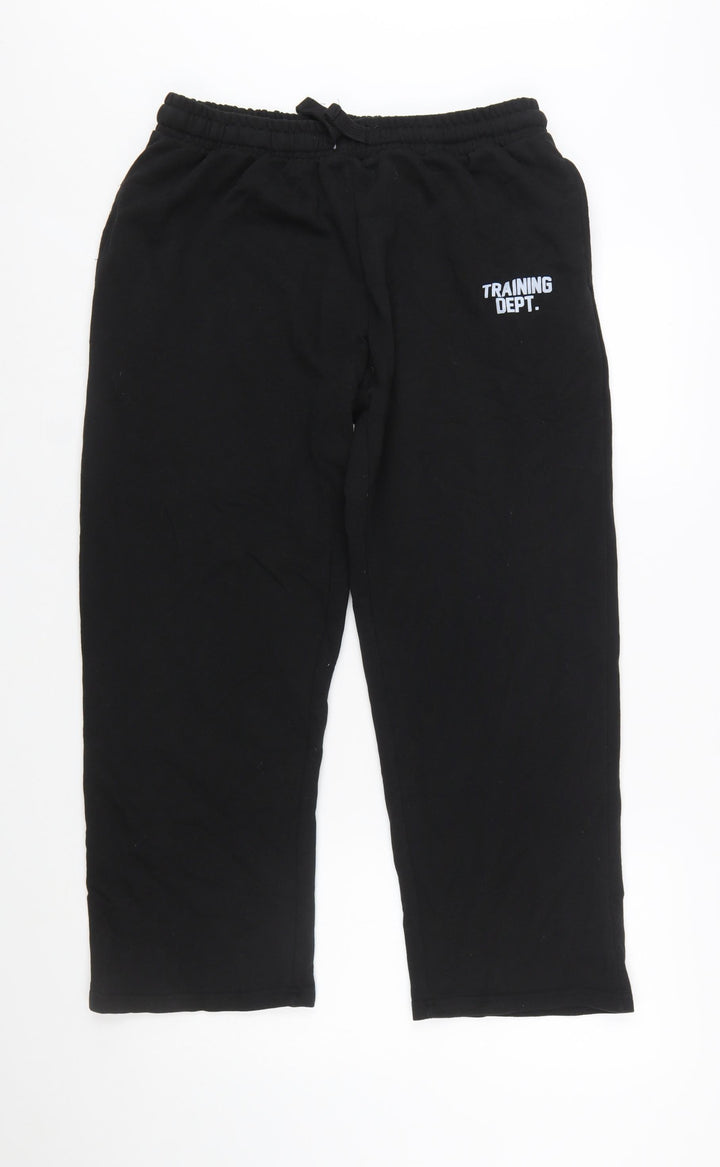Man Active Men's Black Training Dept. Joggers Size M