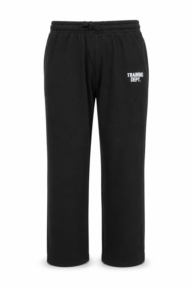 Front view of Man Active Men's Black Training Dept. Joggers, size M