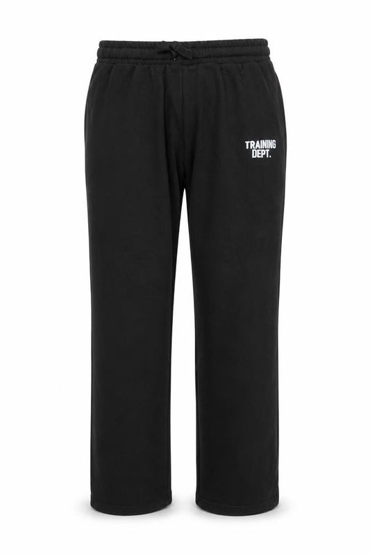 Front view of Man Active Men's Black Training Dept. Joggers, size M