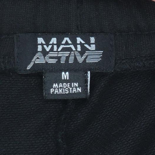 Man Active Men's Black Training Dept. Joggers Size M