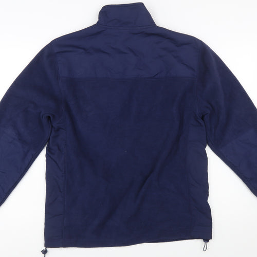 Starter Men's Blue Full Zip Fleece Jacket Size S 34-36 Regular Fit