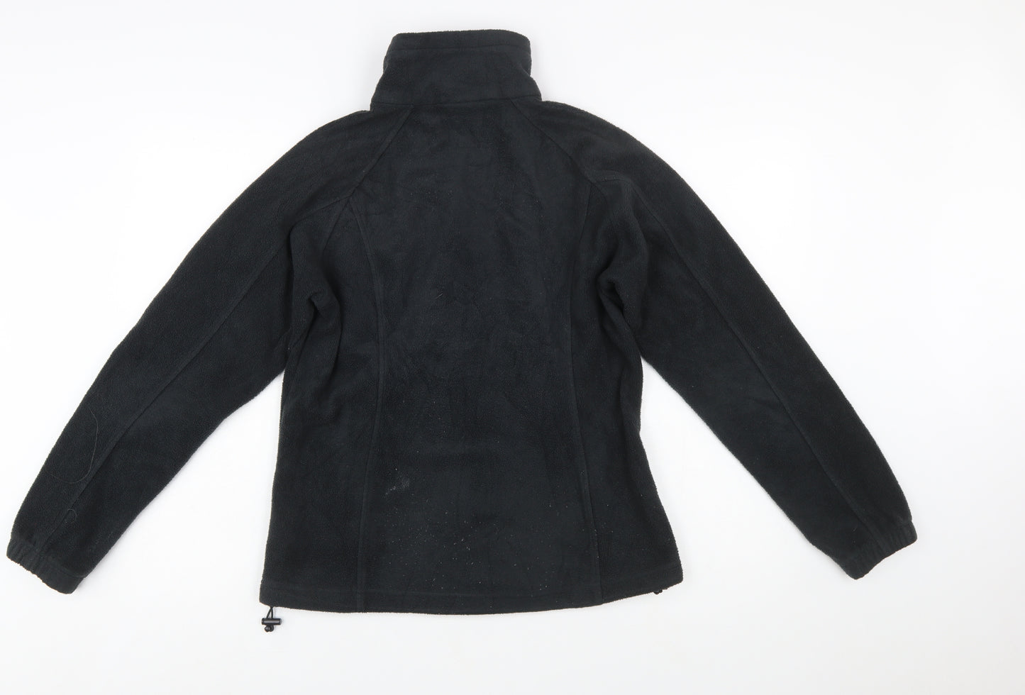 Columbia Men Black Fleece Full Zip Jacket Size M Outdoor Casual