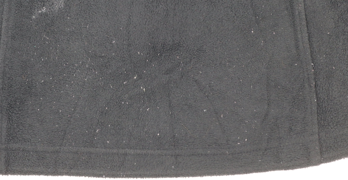 Columbia Men Black Fleece Full Zip Jacket Size M Outdoor Casual