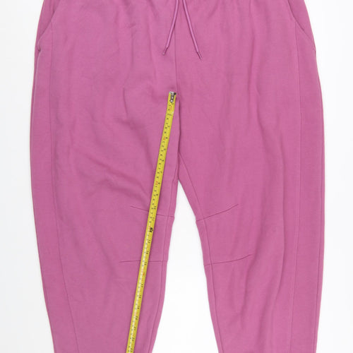 Simply Be Women’s Pink Cotton Jogger Trousers Size 24 Plus Fit