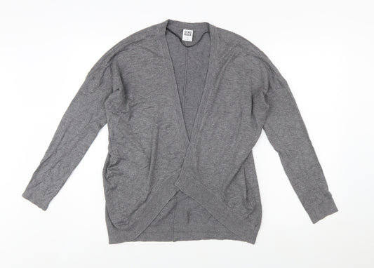 Vero Moda Women's Grey Knit Open Cardigan S Long Sleeve