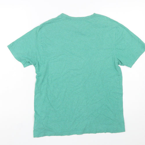 Ralph Lauren Boys Green Cotton Logo T-Shirt Size 14-16 Years