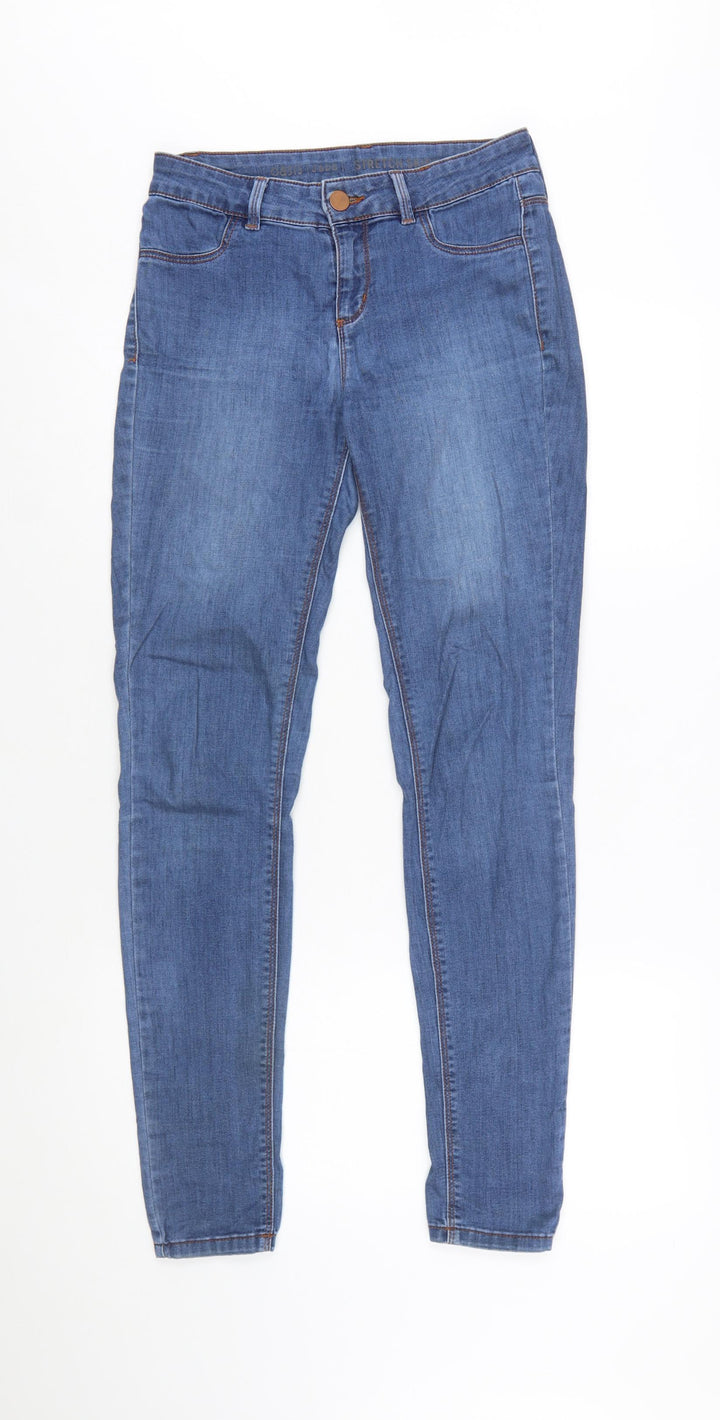 Oasis Women's Blue Skinny Stretch Denim Jeans UK 10