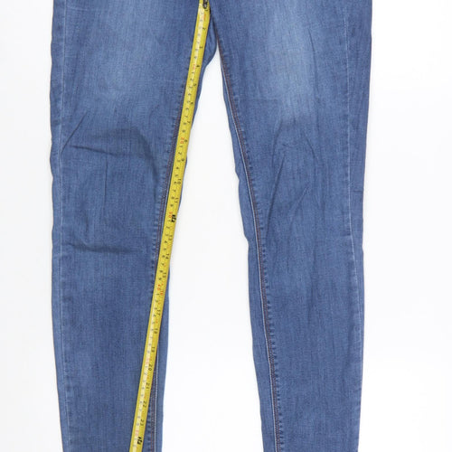 Oasis Women's Blue Skinny Stretch Denim Jeans UK 10