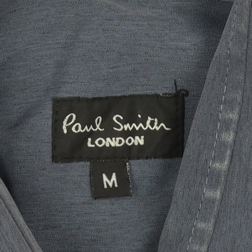 Paul Smith Men’s Blue Cotton Long Sleeve Button-Up Shirt M