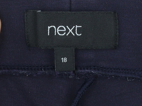 Next Women Black Size 18 Ankle Stretch Leggings