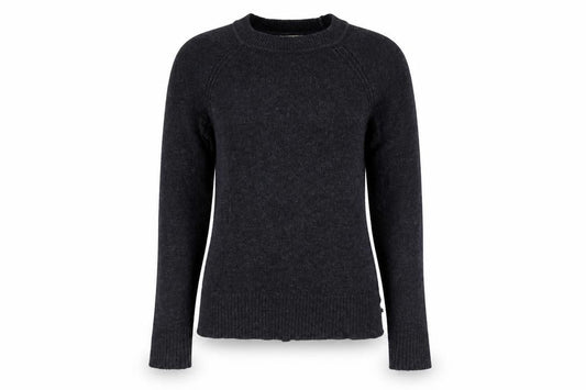 Front view of Gap women’s black cashmere crew neck jumper xs slim fit