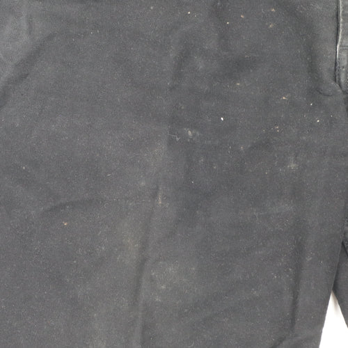 Marks and Spencer Blue Harbour Men's Black Straight Jeans 42W 33L Regular Fit
