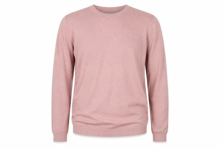 Topman Men's Pink Cotton Crew Neck Jumper Size L