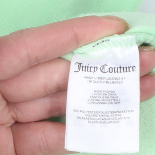 Juicy Couture Women’s Green Velour Flared Sweatpants S