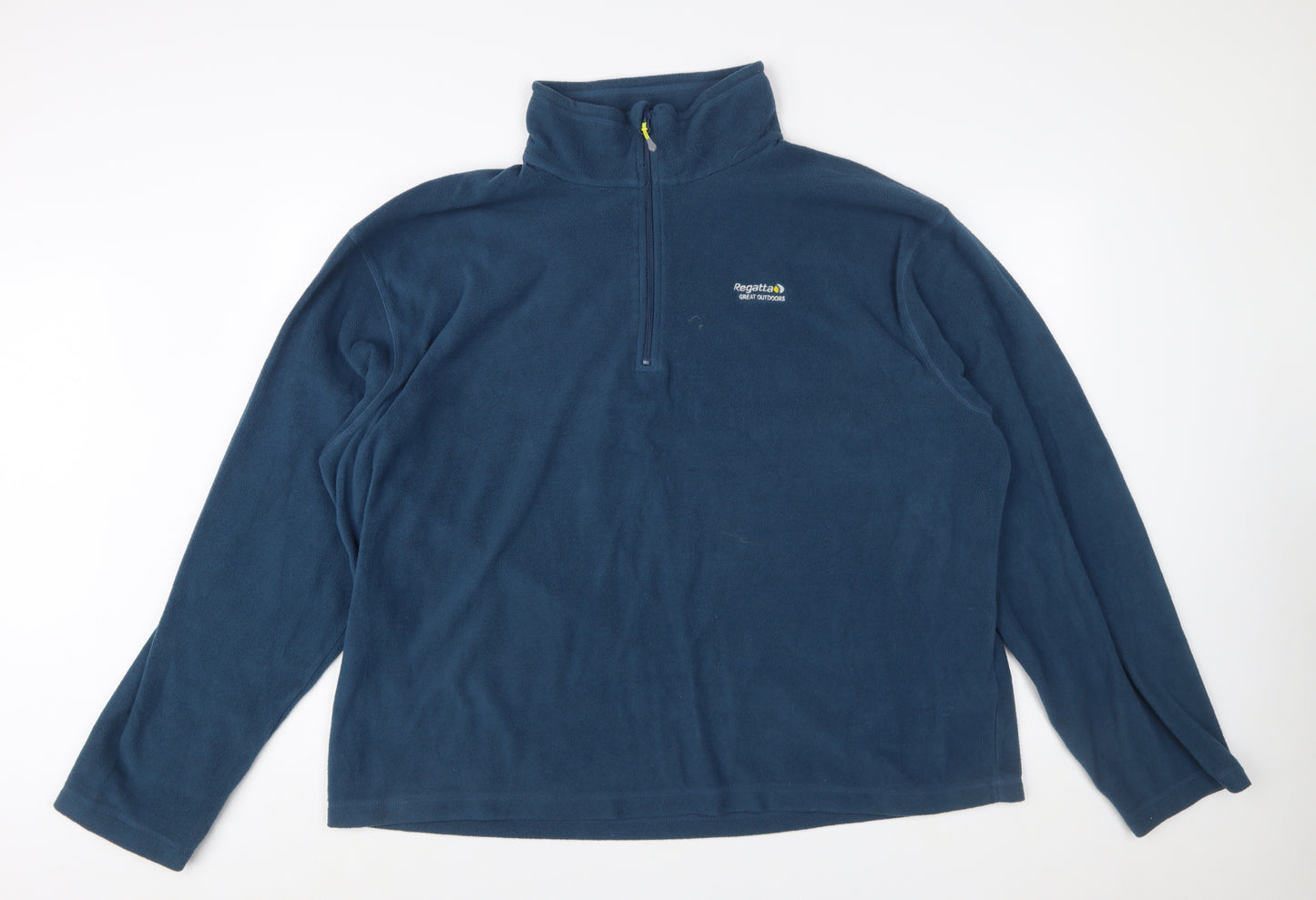 Regatta Men's Blue 3XL Fleece Half Zip Pullover Sweatshirt