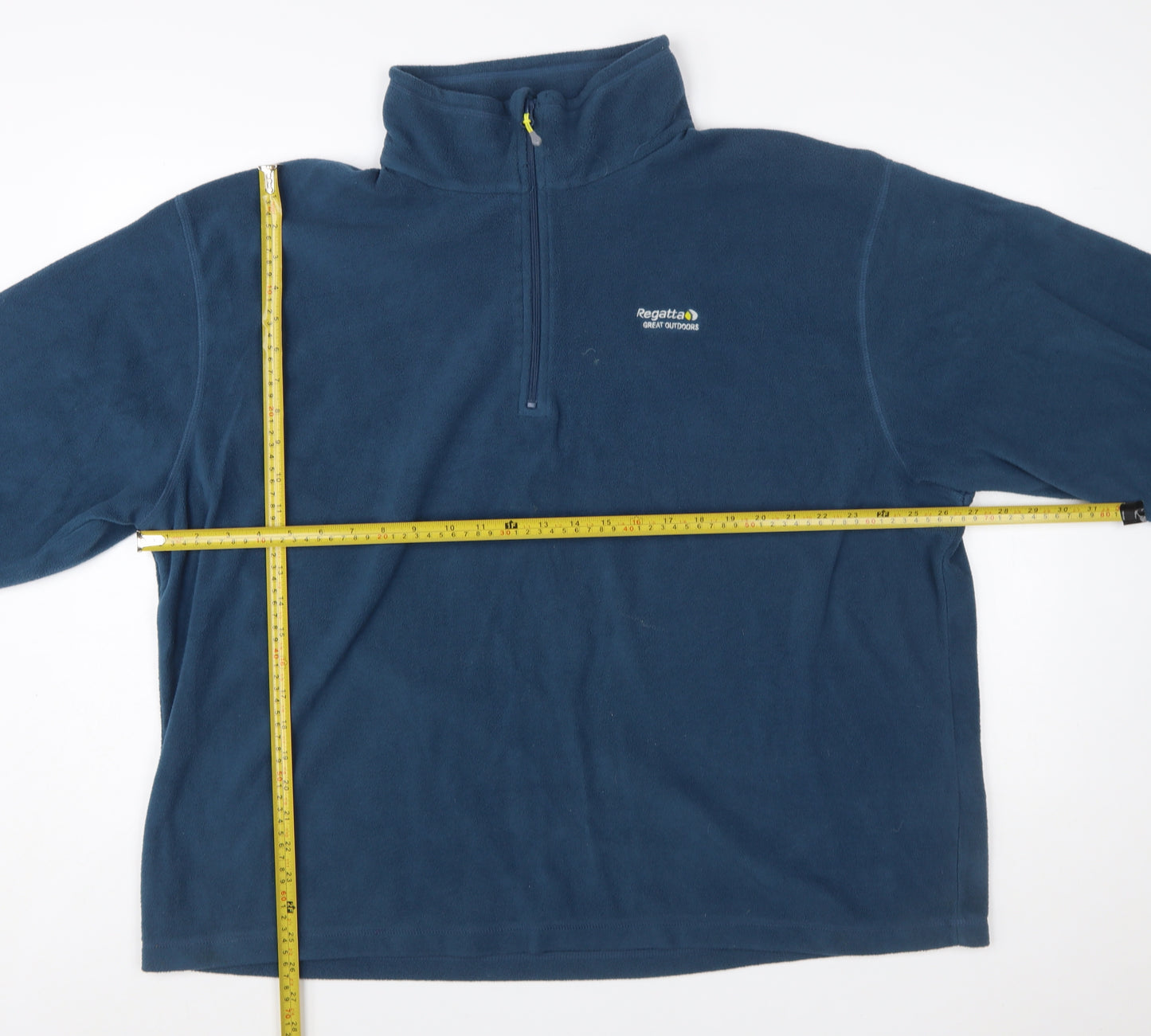 Regatta Men's Blue 3XL Fleece Half Zip Pullover Sweatshirt