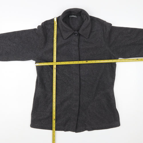 Hawkshead Women's Grey Size 10 Basic Mid-Length Jacket