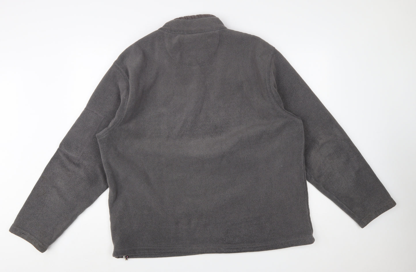 Regatta Mens Grey 2XL Fleece Outdoor 1/4 Zip Sweatshirt