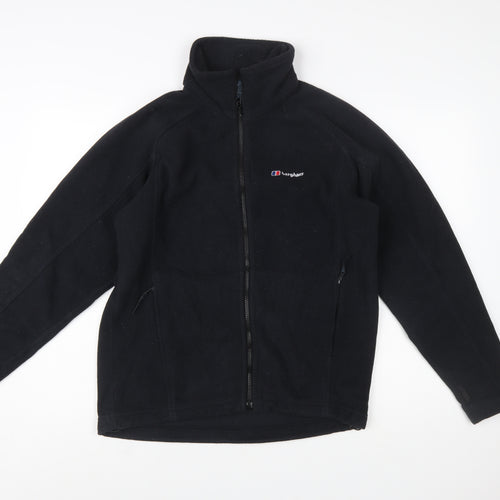Berghaus Men's Black Fleece Full Zip Outdoor Jacket Size S