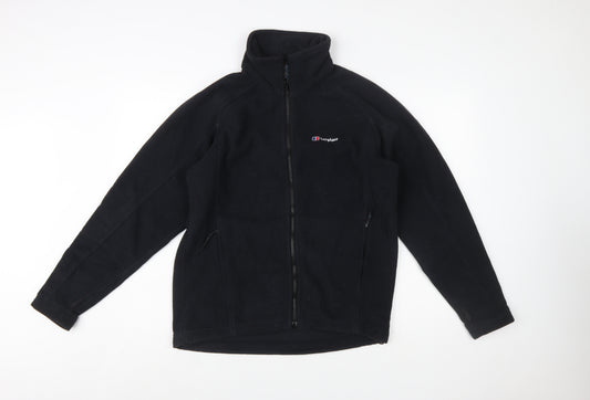 Berghaus Men's Black Fleece Full Zip Outdoor Jacket Size S