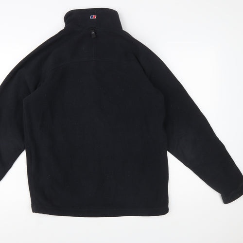 Berghaus Men's Black Fleece Full Zip Outdoor Jacket Size S