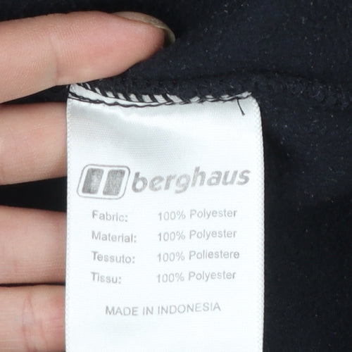 Berghaus Men's Black Fleece Full Zip Outdoor Jacket Size S