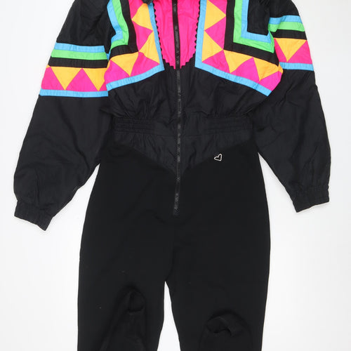 Obermeyer Women's Multicoloured Size 10 Ski Snow Pants Retro 80s