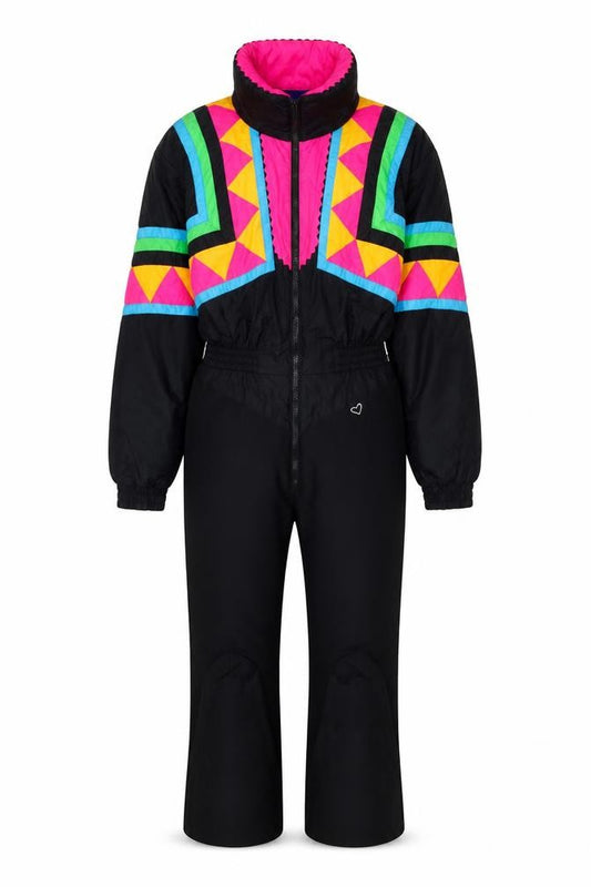 Obermeyer Women's Multicoloured Size 10 Ski Snow Pants Retro 80s