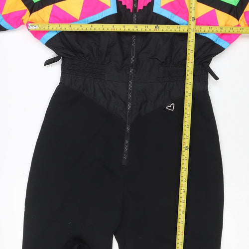 Obermeyer Women's Multicoloured Size 10 Ski Snow Pants Retro 80s