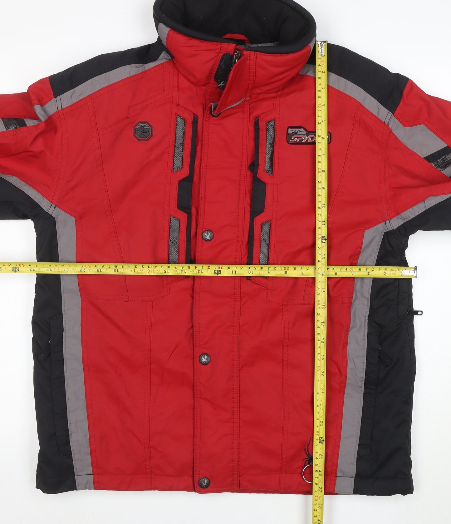 Spyder Men's Red Ski Jacket M Water Resistant Windproof Outdoor
