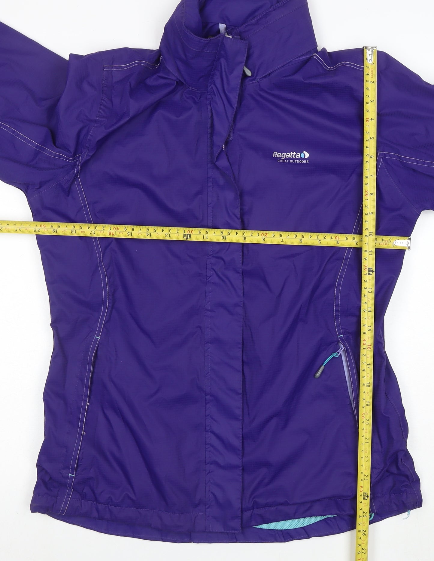 Regatta Women's Purple Waterproof Breathable Jacket UK 14