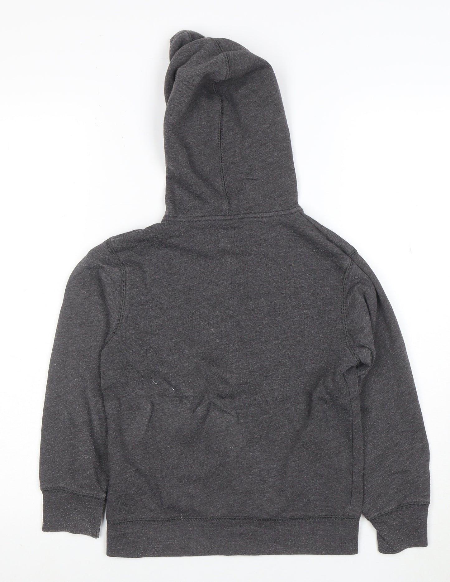 GAP Boys Charcoal Full Zip Hoodie Size 6-7 Years Cotton Blend