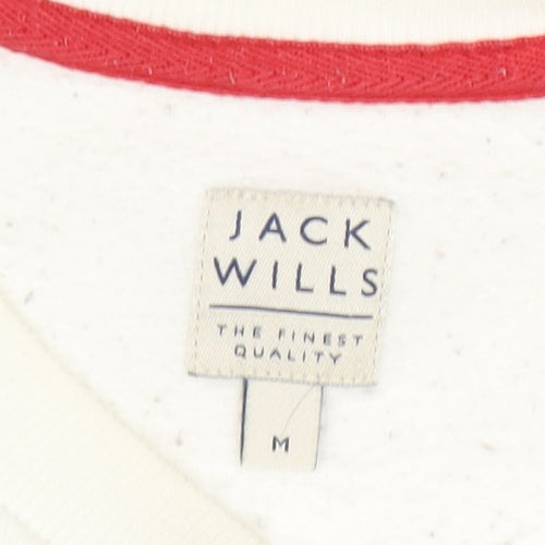 Jack Wills Men's Multicoloured Crew Neck Pullover Sweatshirt M