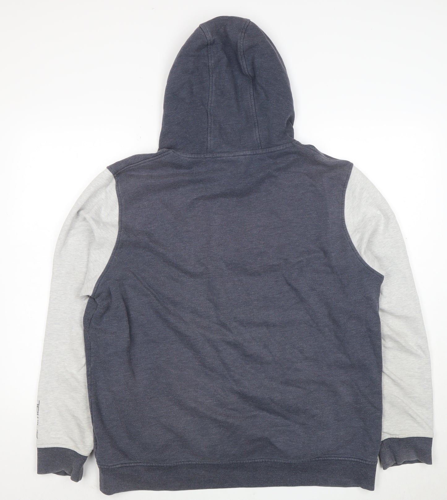 Animal Men’s Blue Pullover Hoodie XL Hooded Logo Fleece Sweatshirt