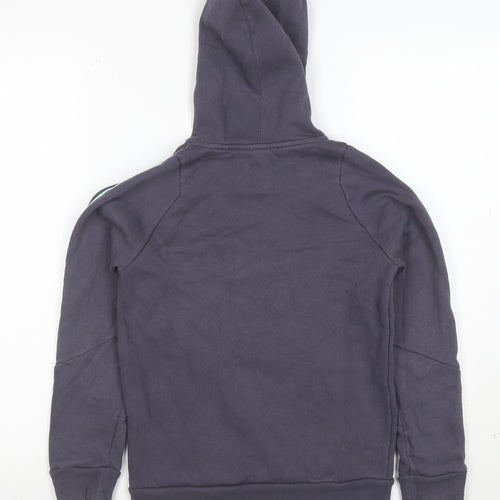 Adidas Boys Navy Blue Messi Hoodie 10 Years Pullover Hooded Sweatshirt