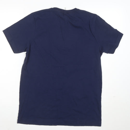 BELLA + CANVAS Men's Blue Thin Lizzy Band Graphic T-Shirt M