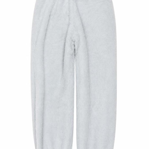 Marks and Spencer Women Grey Fleece Lounge Pants XS