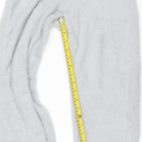 Marks and Spencer Women Grey Fleece Lounge Pants XS