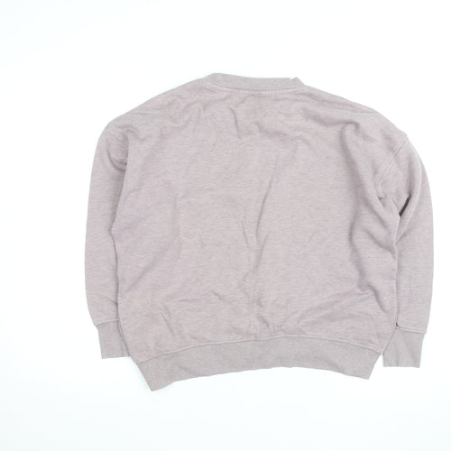 Next Women Grey NYC Graphic Pullover Sweatshirt Size XS