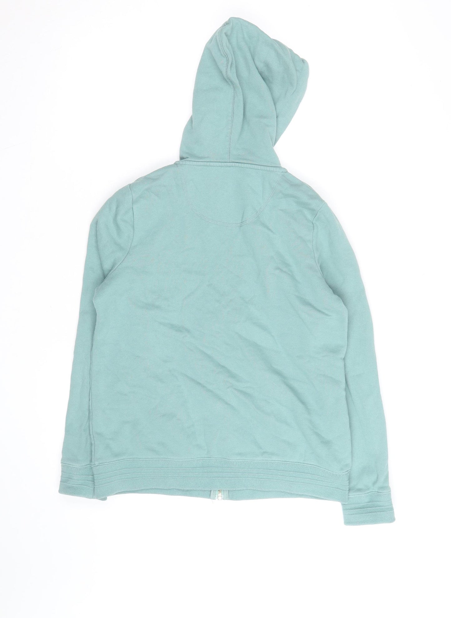 Crew Clothing Company Women's Green Size 10 Full Zip Hoodie