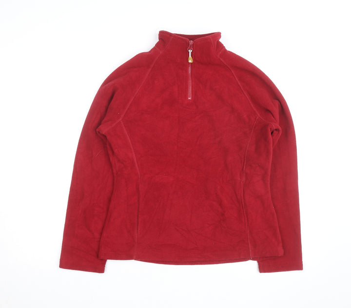 Colorado Clothing Men's Red Fleece 1/4 Zip Pullover Sweatshirt M
