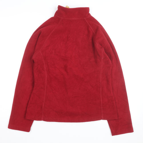 Colorado Clothing Men's Red Fleece 1/4 Zip Pullover Sweatshirt M