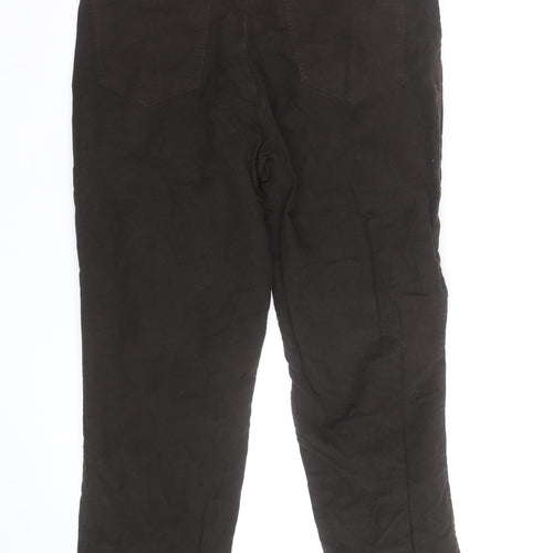 Marks and Spencer Mens Brown Chino Trousers 40in Waist Cotton